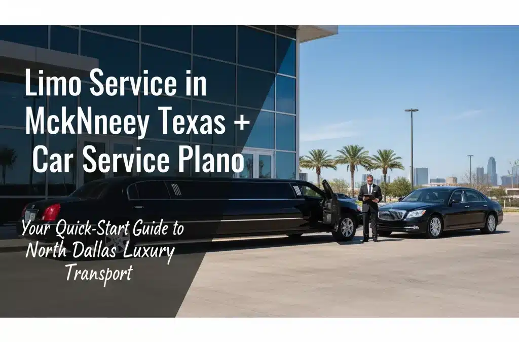 Limo Service in McKinney Texas + Car Service Plano: Your Quick-Start Guide to North Dallas Luxury Transport