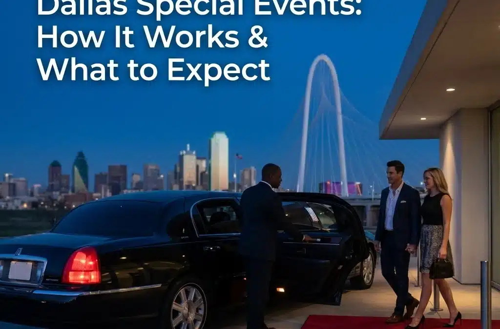 Black Car Service for Dallas Special Events: How It Works & What to Expect