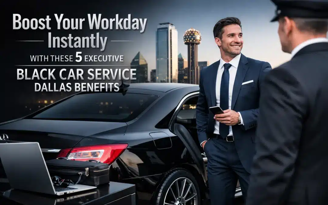 Boost Your Workday Instantly with These 5 Executive Black Car Service Dallas Benefits