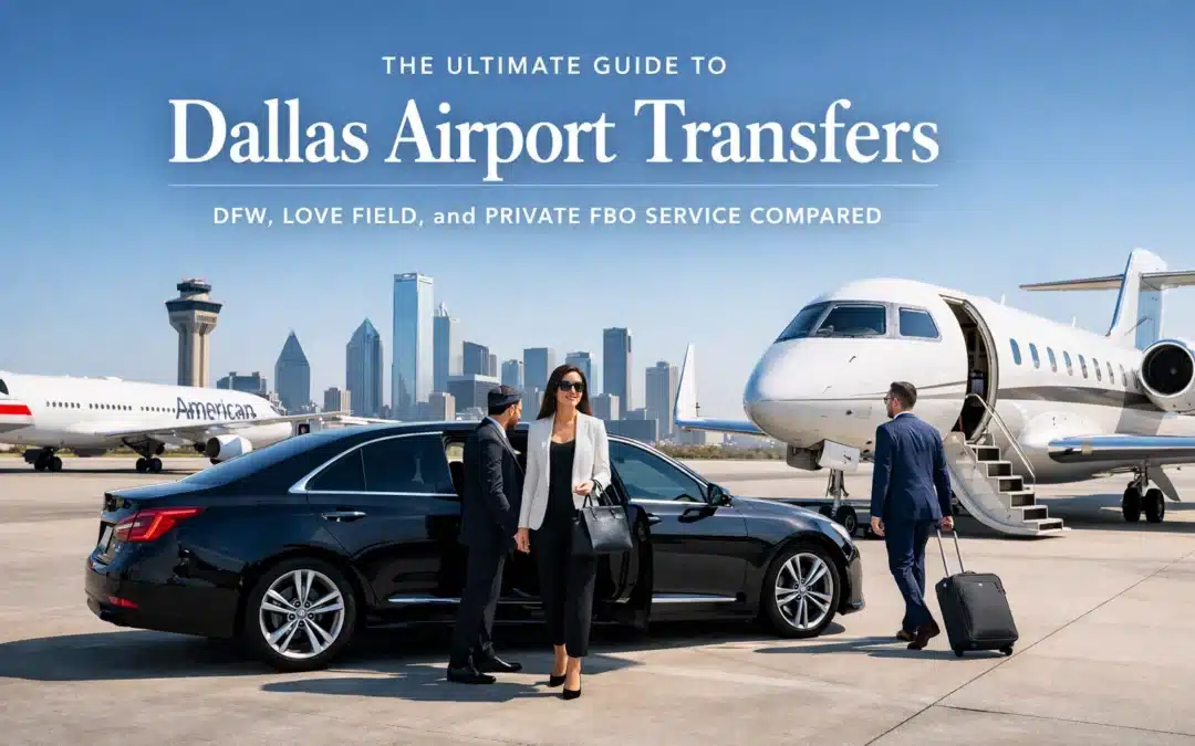 The Ultimate Guide to Dallas Airport Transfers: DFW, Love Field, and Private FBO Service Compared
