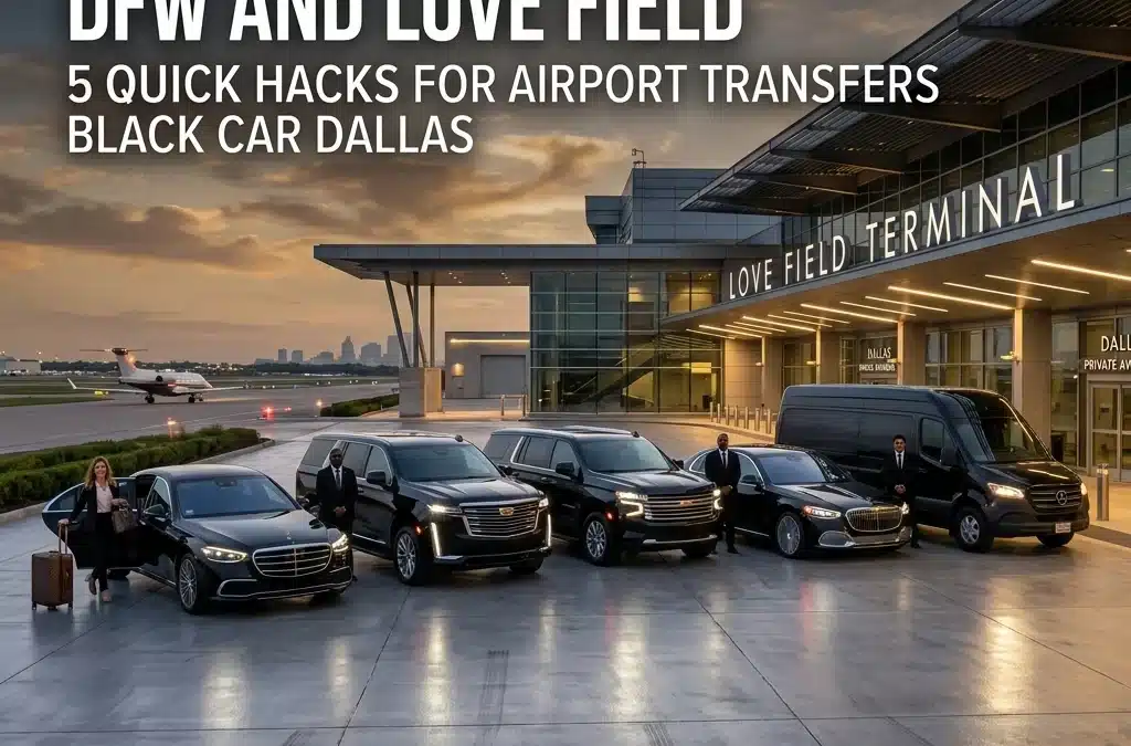 Stop Wasting Time at DFW and Love Field: 5 Quick Hacks for Airport Transfers Black Car Dallas