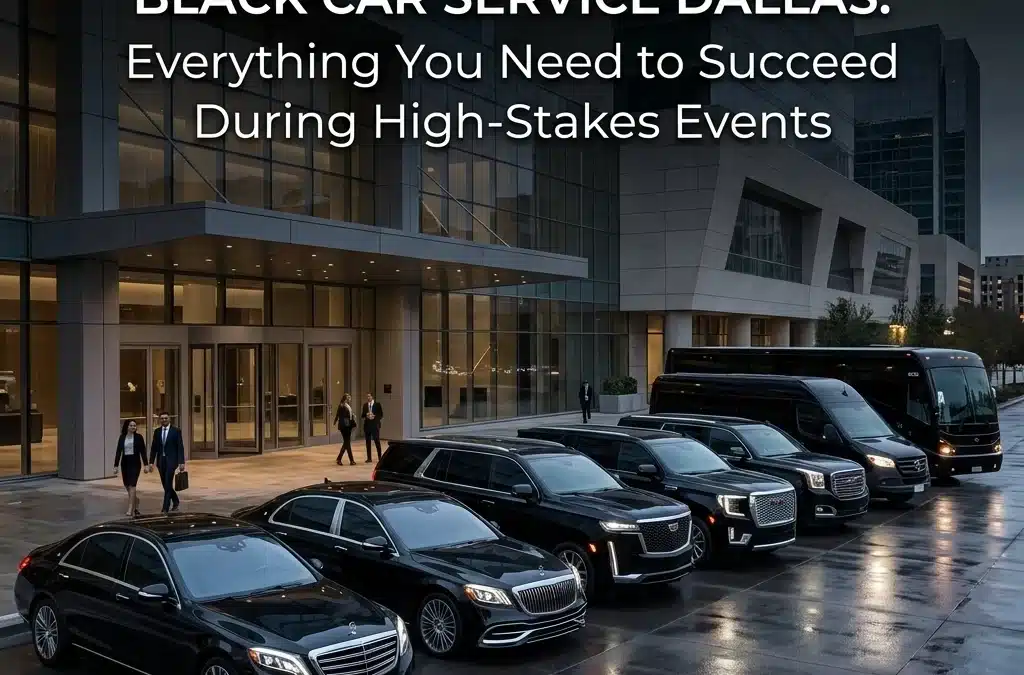 The Ultimate Guide to Executive Black Car Service Dallas: Everything You Need to Succeed During High-Stakes Events