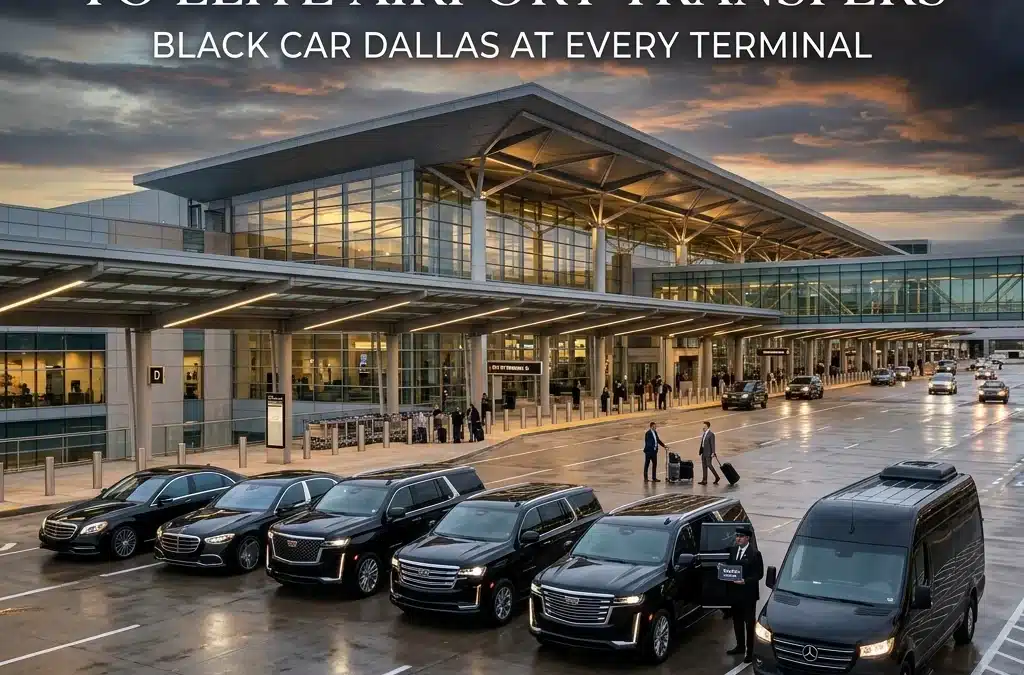 The Pro-Traveler’s Guide to Elite Airport Transfers Black Car Dallas at Every Terminal